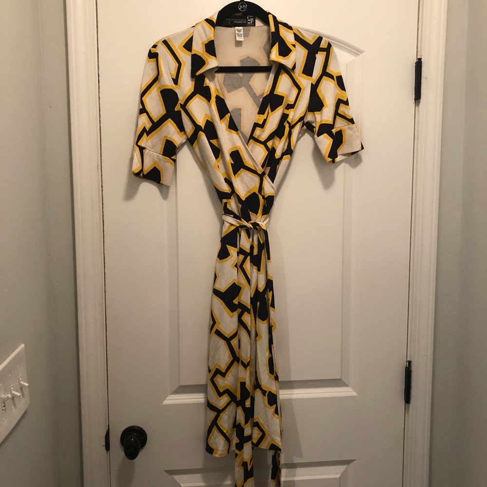 DVF classic wrap dress